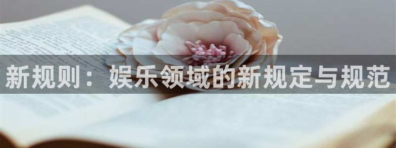 门徒平台注册中心：新规则：娱乐领域的新规定与规范